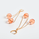 Twisted hoop earrings
