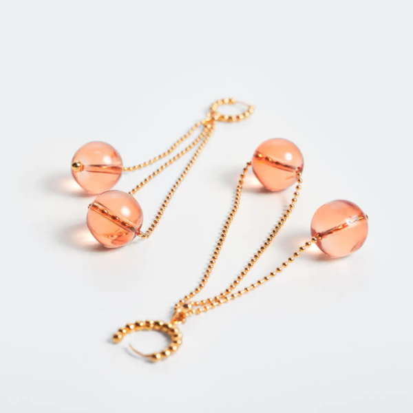 Twisted hoop earrings - Image 2