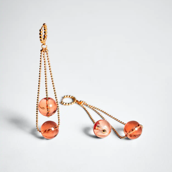 Twisted hoop earrings - Image 3